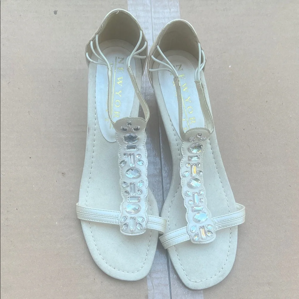 New York Transit Woman Perl sandal - Picture 2 of 3